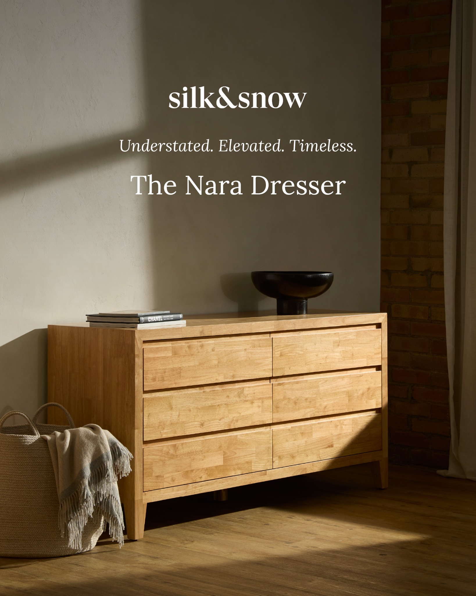Silk and Snow Facebook ad