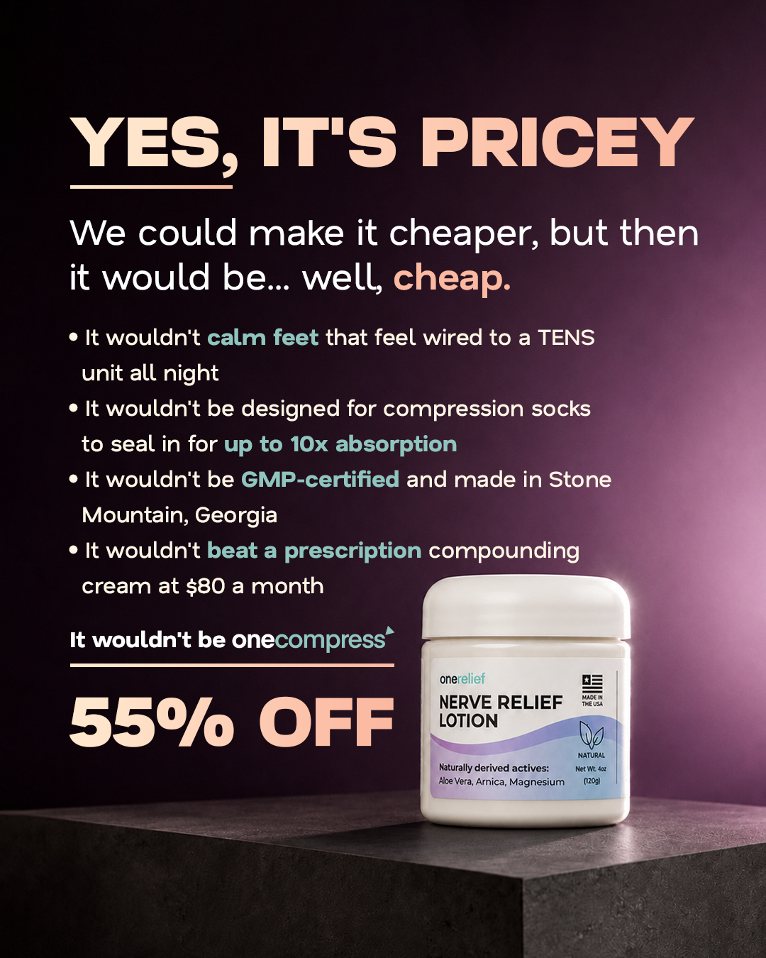 Onecompress Facebook ad