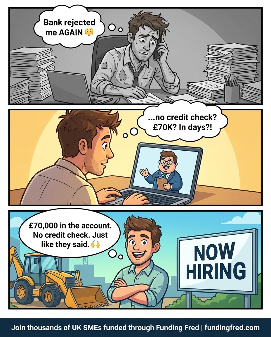 Funding Fred UK Facebook ad from Jul 14, 2026