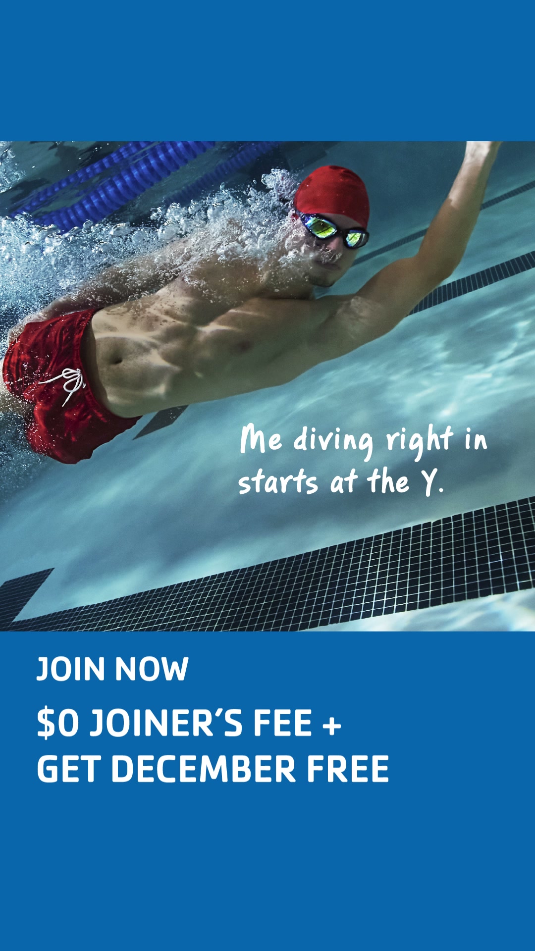 YMCA of Greater New York Facebook ad: Join Today!