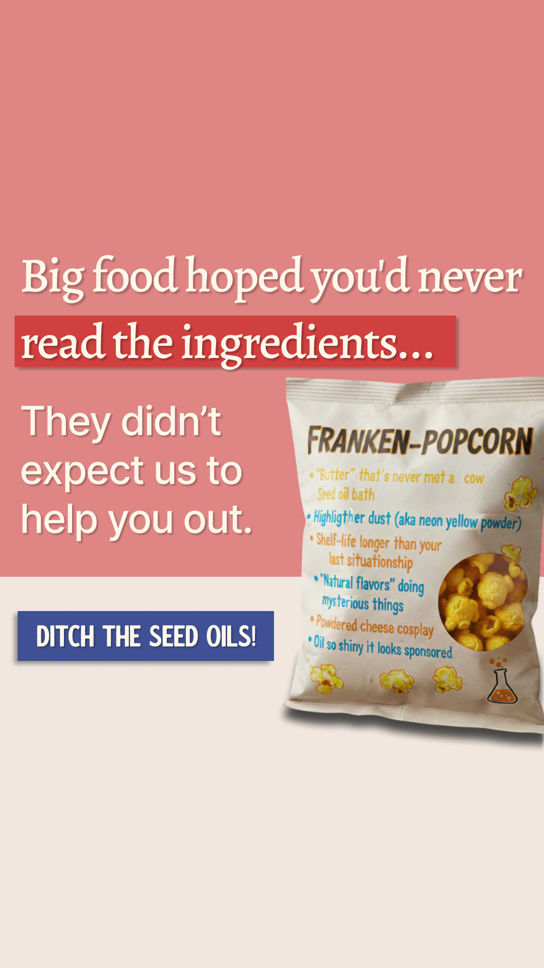 Papabear Naturals Facebook ad