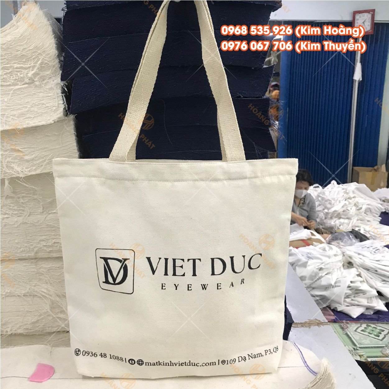Xưởng Túi Vải Bố - Túi Vải Canvas Hoàng Phát Facebook ad