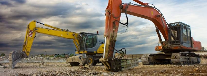 ABC Hauling & Excavating Facebook ad: Residential & commercial Dumpster Rentals, Demolition…