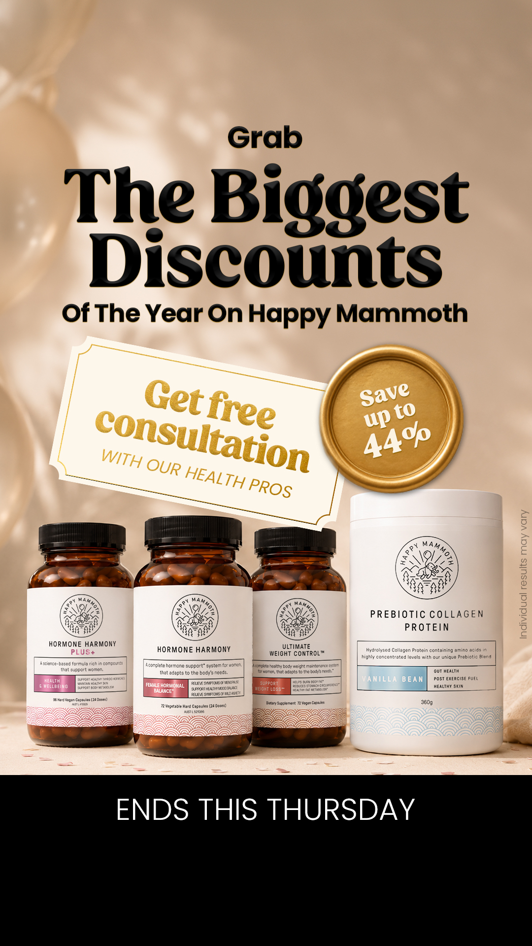 Happy Mammoth US Facebook ad