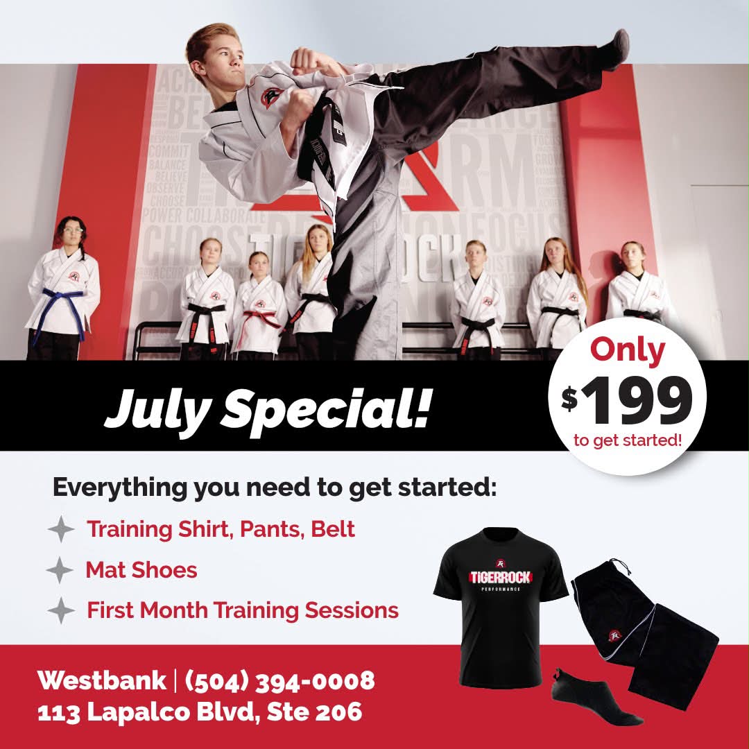 Tiger Rock Martial Arts (Westbank) Facebook ad: LAST CHANCE!