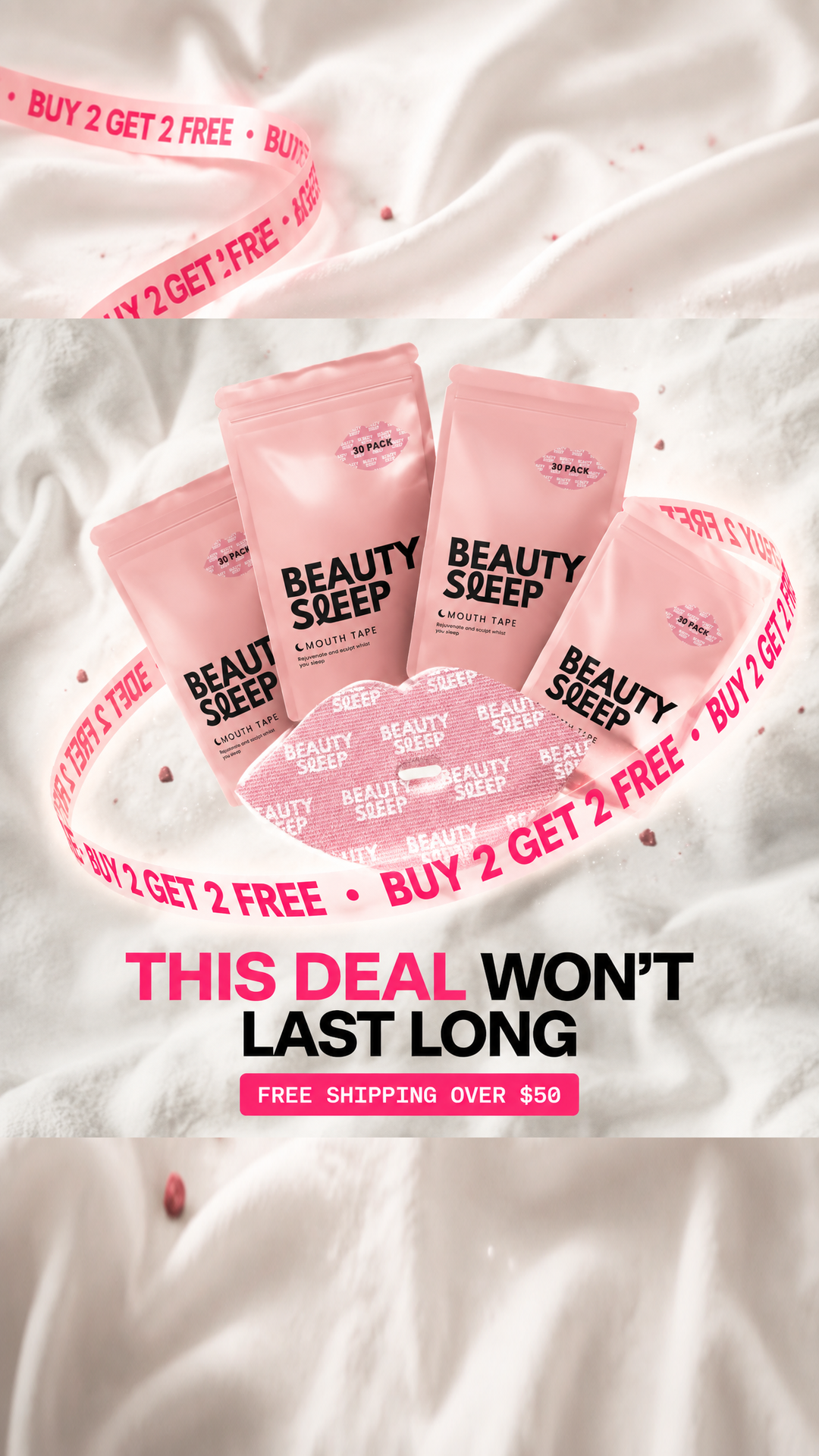 Beauty Sleep Facebook ad