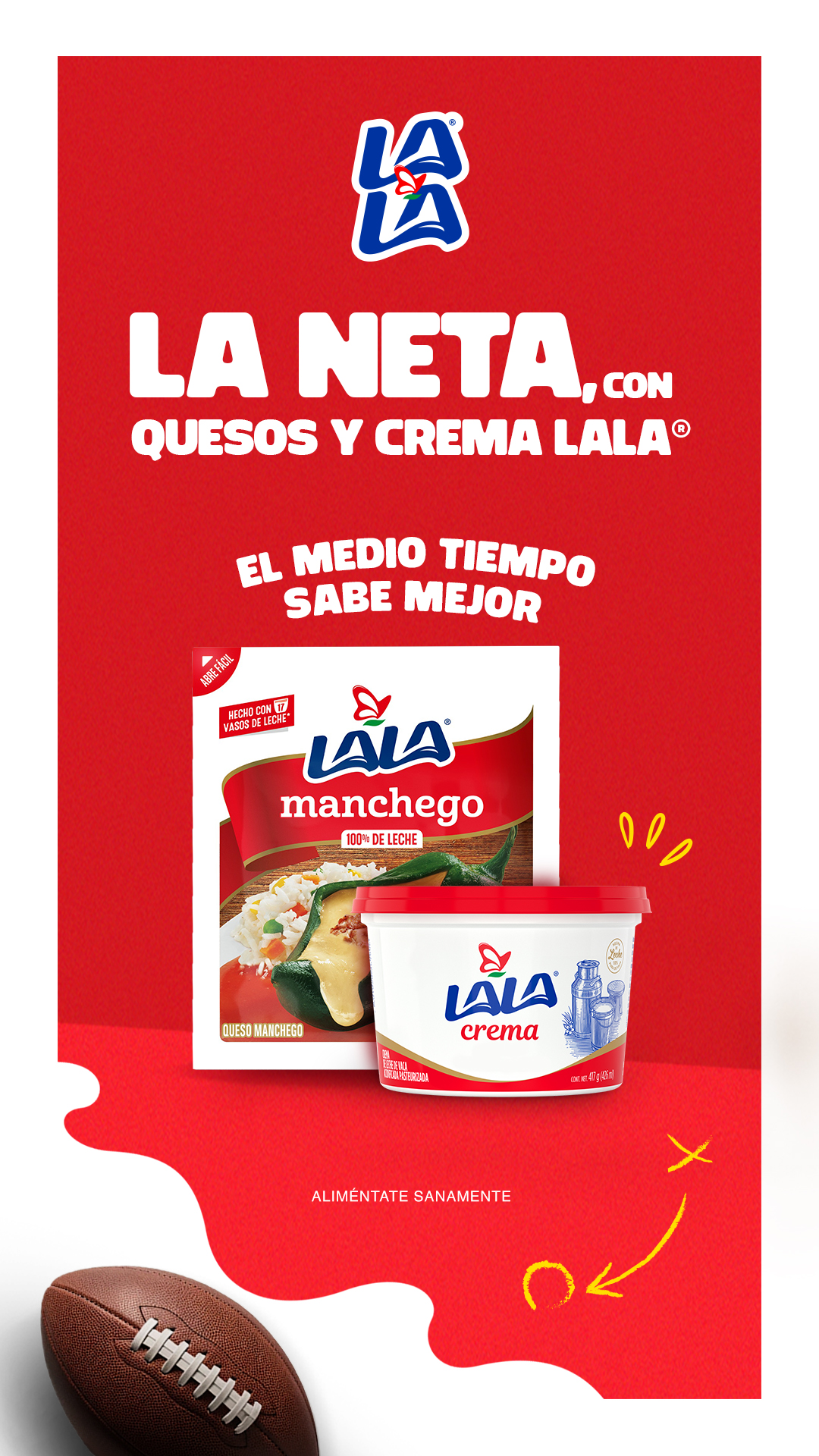 Lala México Facebook ad from Feb 2, 2026