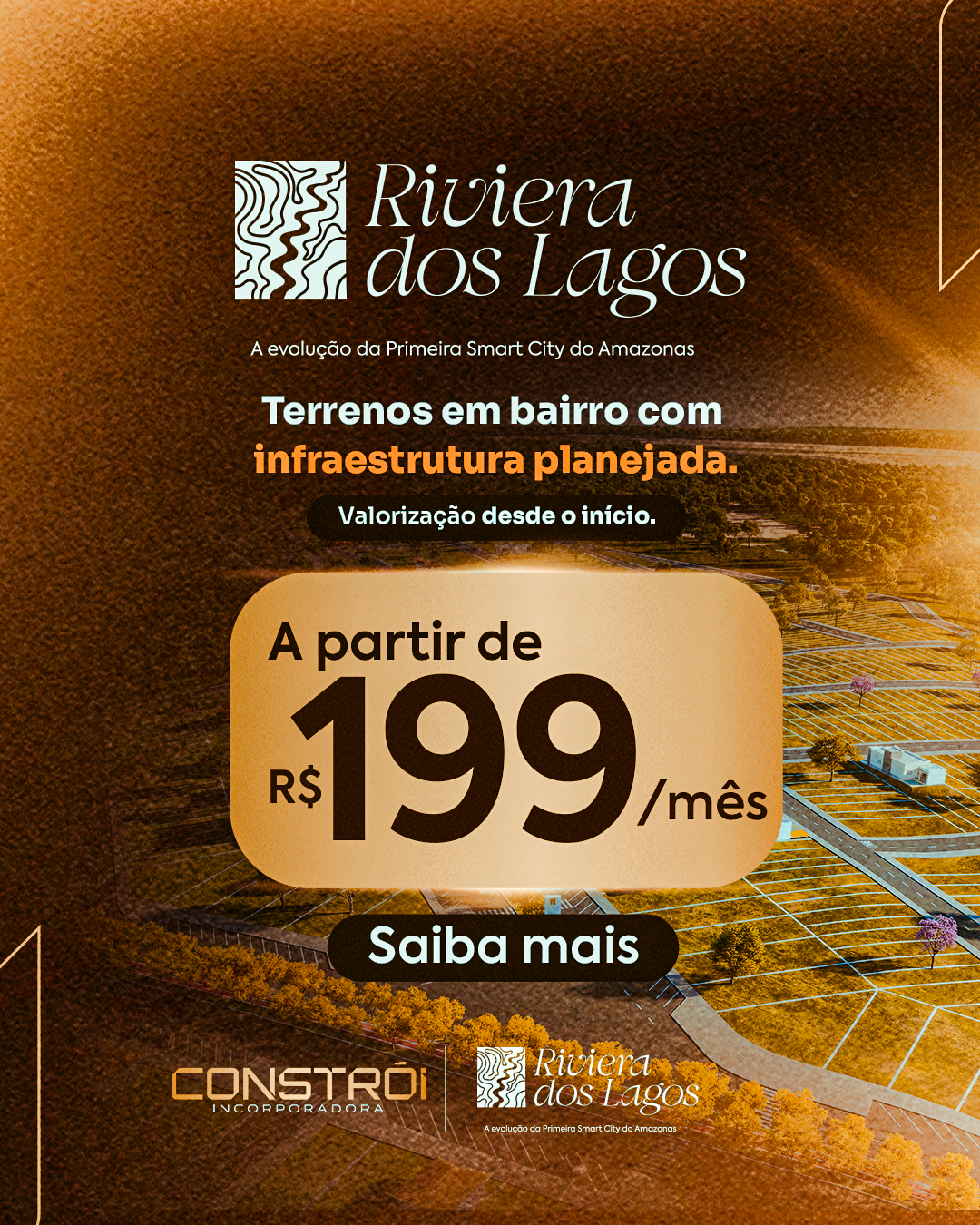 Constroi Incorporadora Facebook ad: Investir bem começa pela escolha do lugar.
