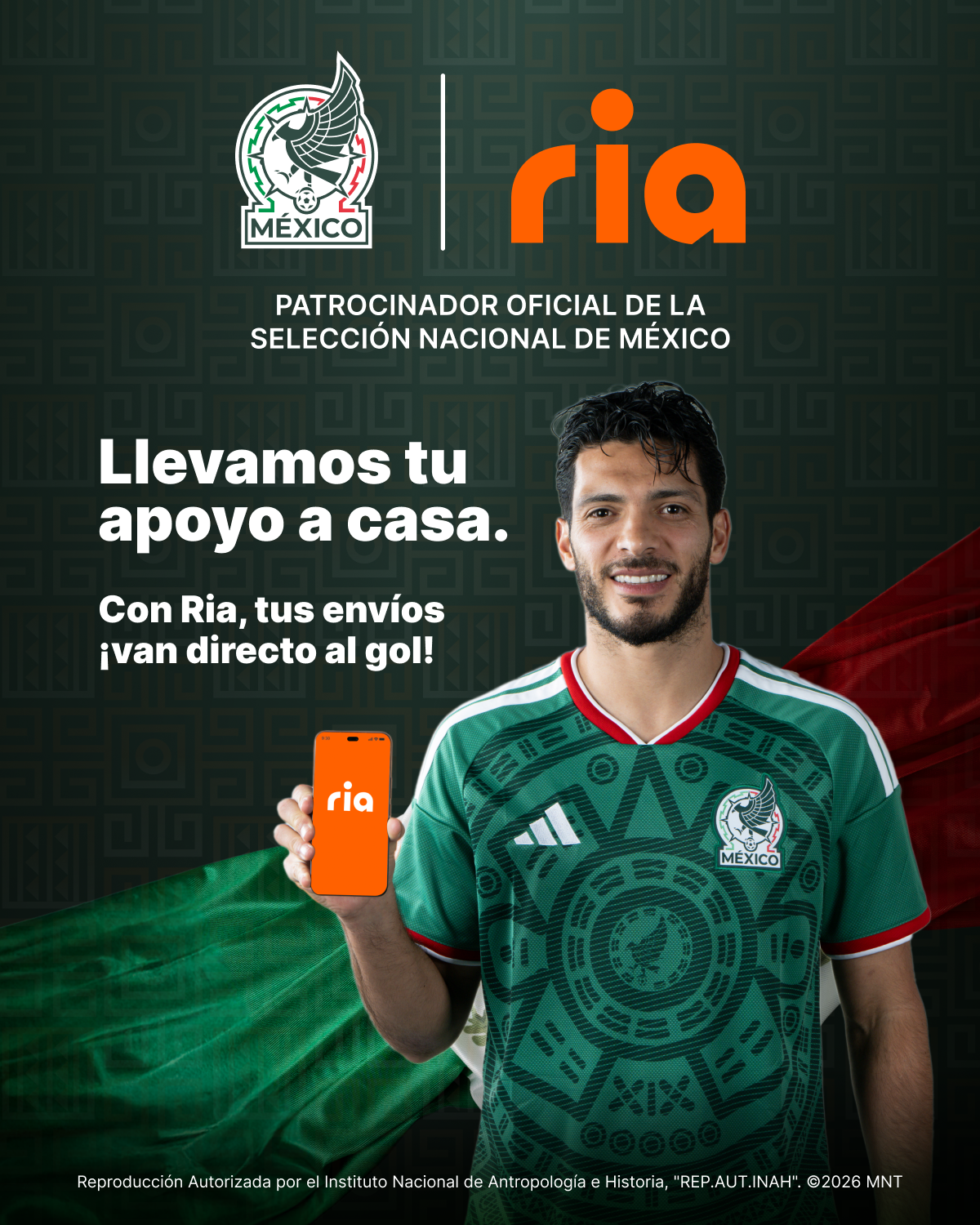 Ria Money Transfer Facebook ad