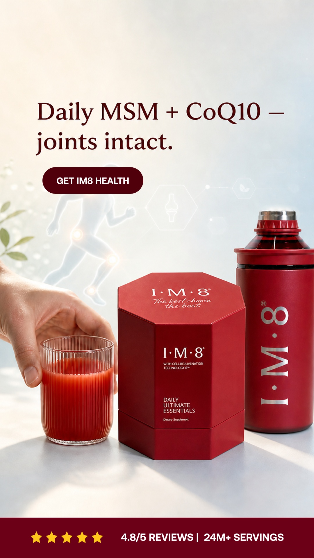 IM8 Health Facebook ad