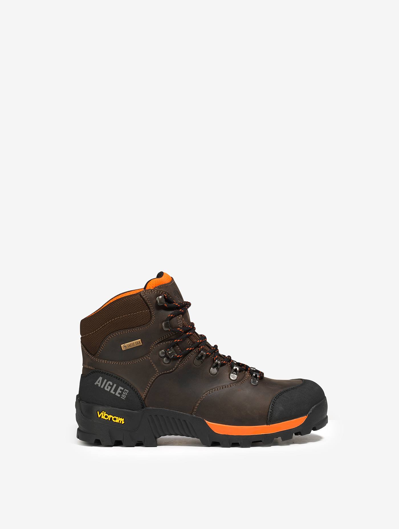 Aigle Facebook ad: Chaussure de marche Gore-Tex & Vibram Altavio en croûte de…