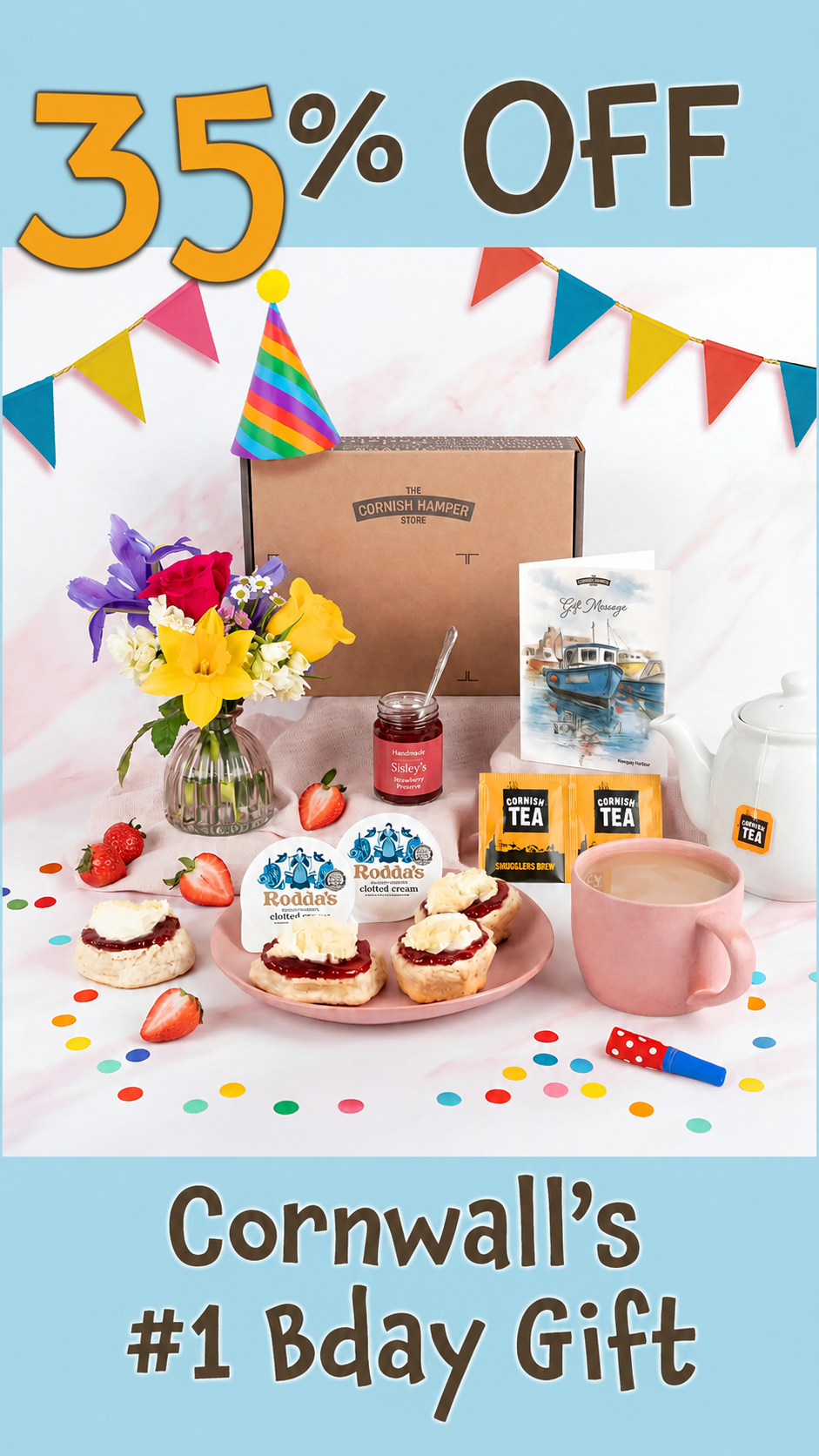 The Cornish Hamper Store Facebook ad