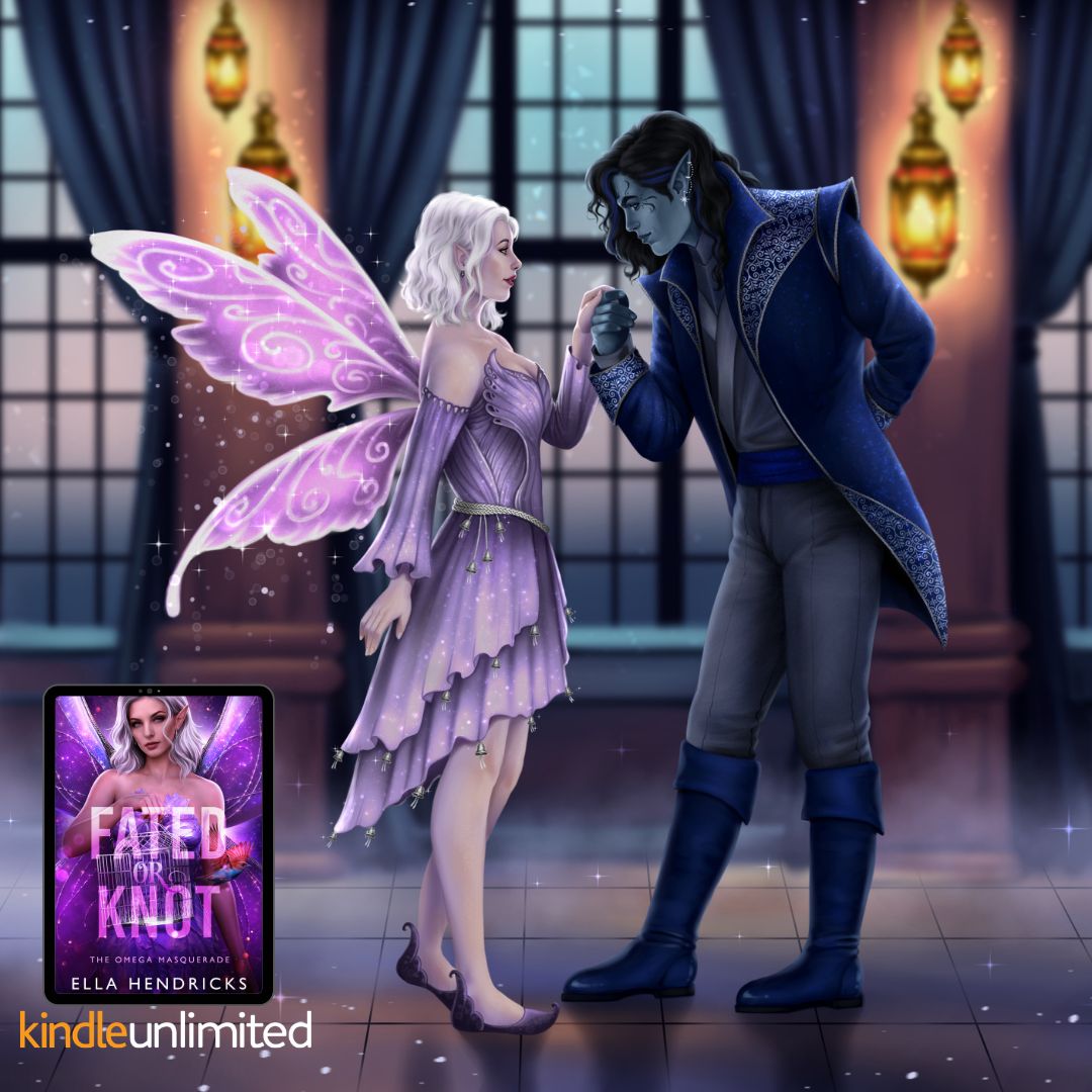 Ella Hendricks Facebook ad: Fated or Knot: A Fantasy Why Choose Romance…