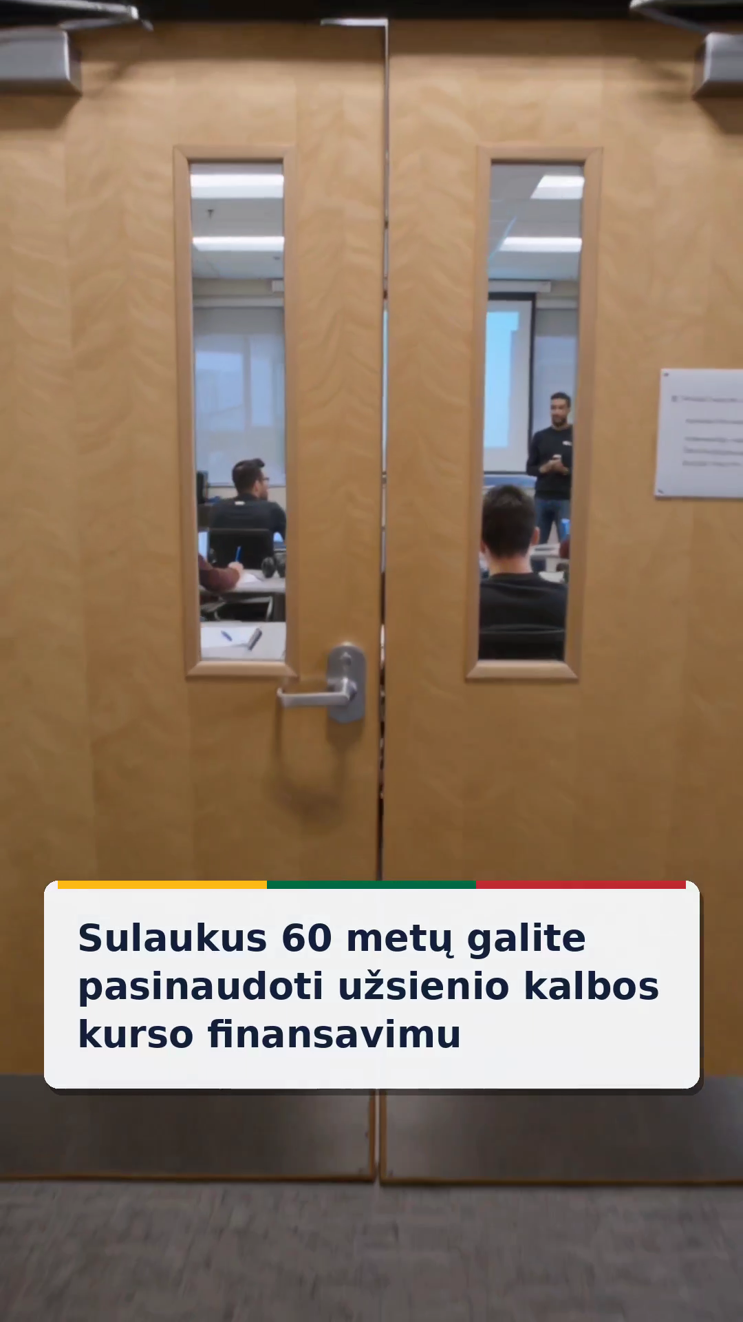 Užsienio kalbų ir tobulėjimo centras Facebook ad