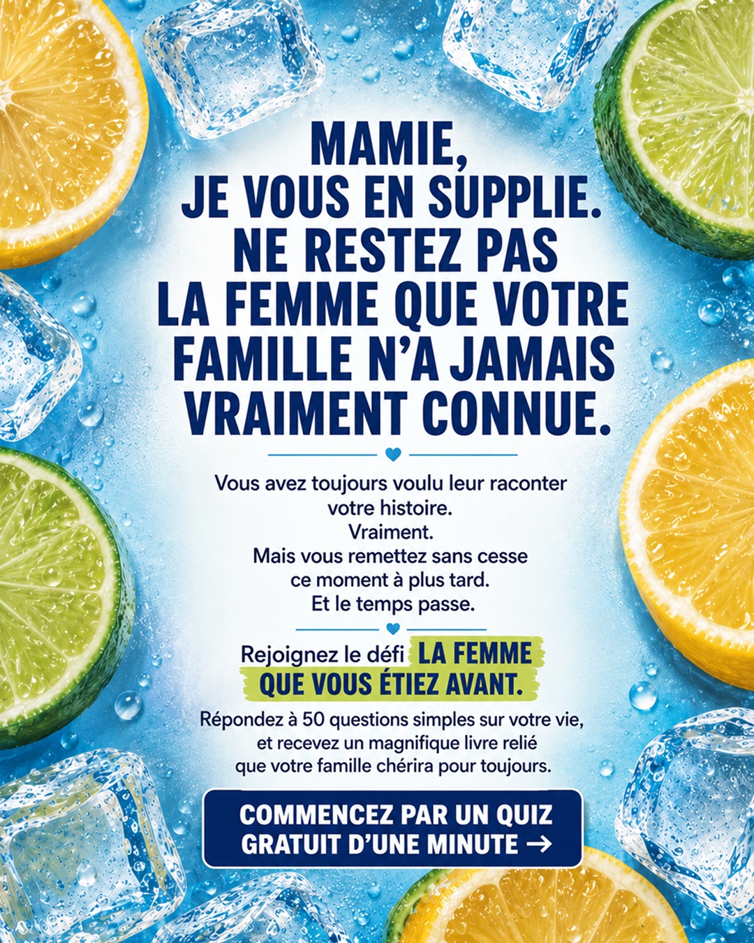 Memowrite Facebook ad