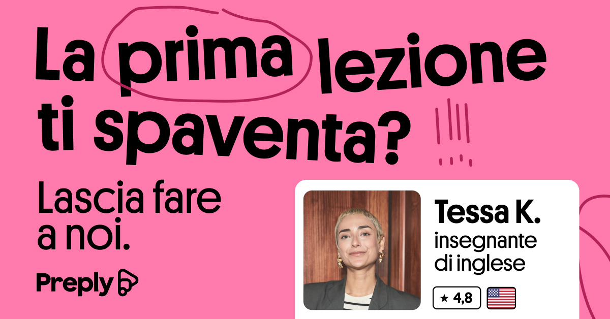 Preply Facebook ad