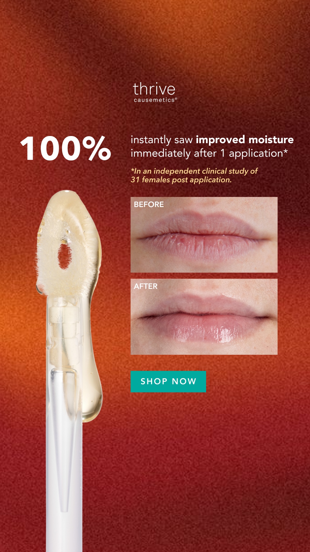 Thrive Causemetics Facebook ad