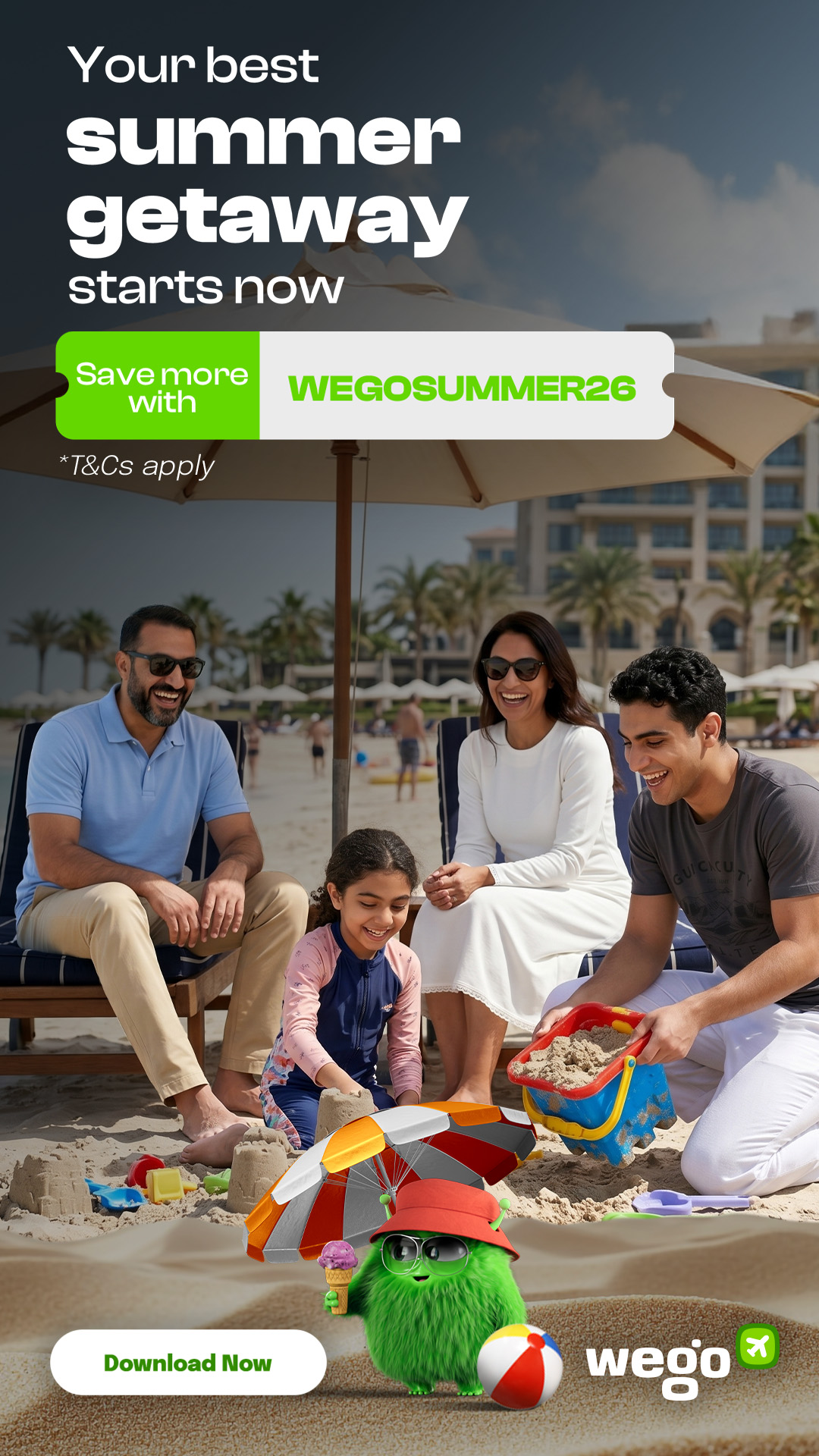Wego Facebook ad