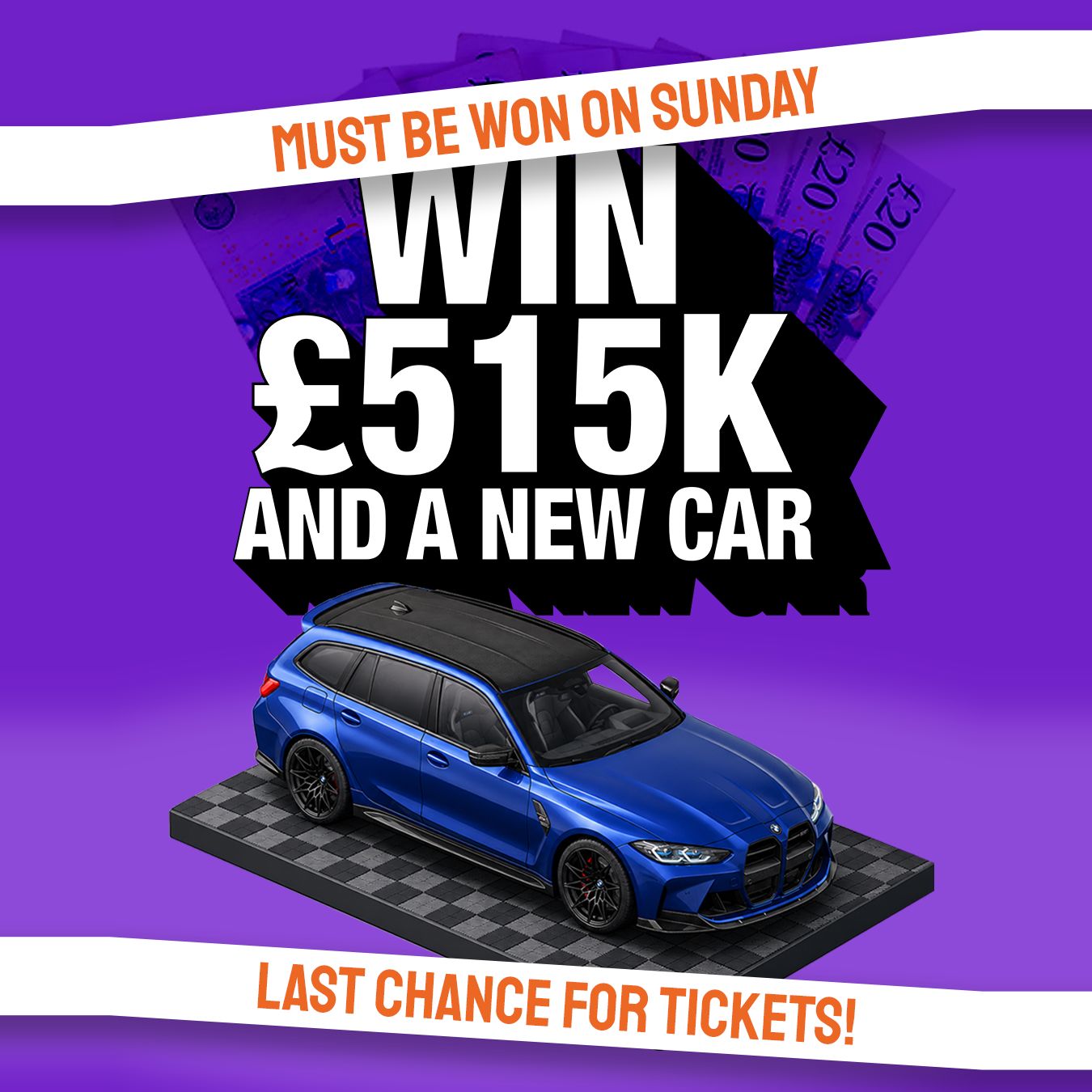 Dream Car Giveaways Facebook ad