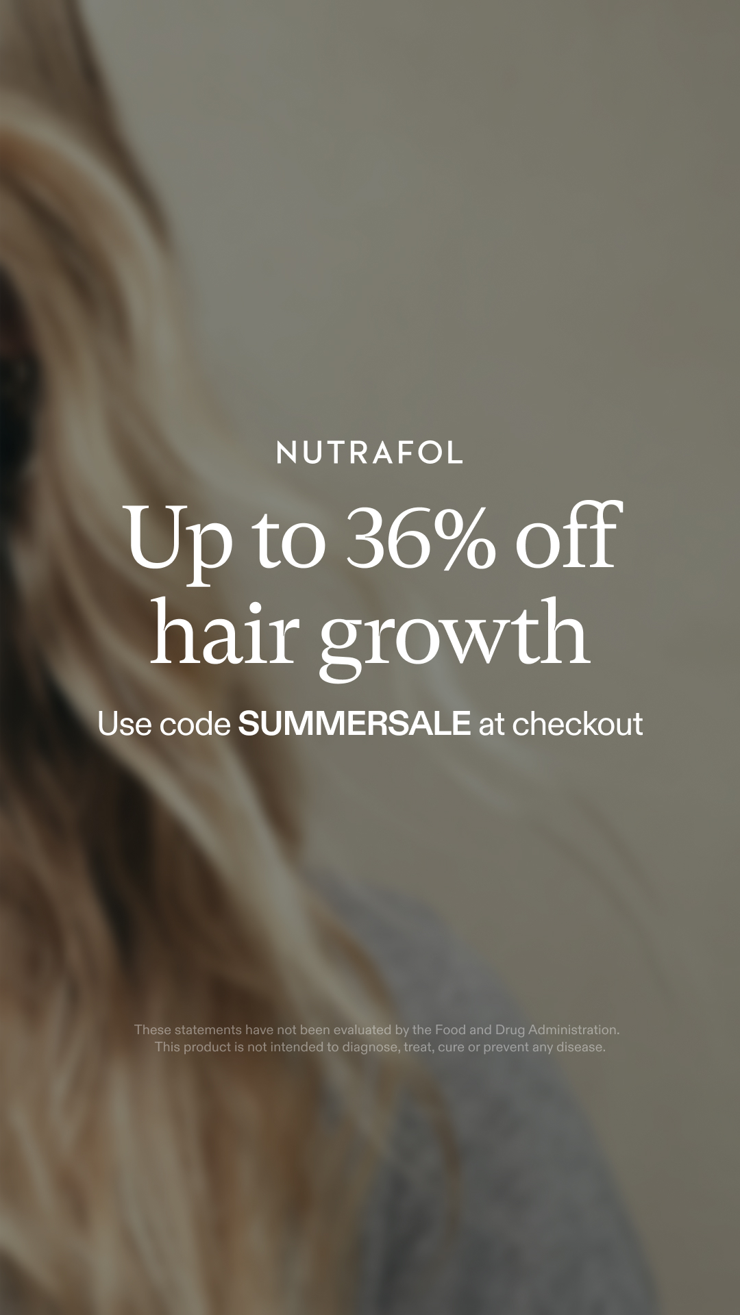 Nutrafol Facebook ad