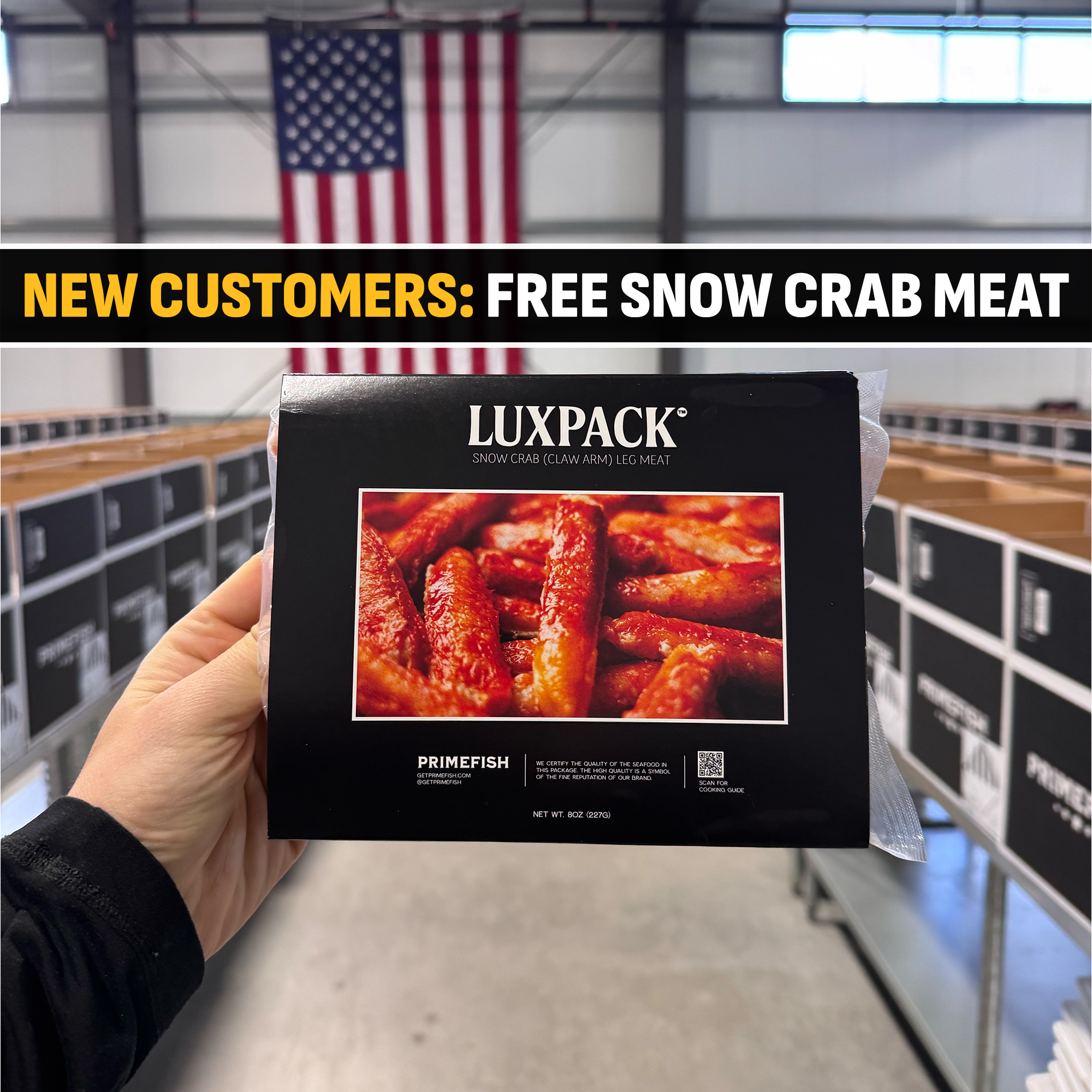 PrimeFish Seafood Co. Facebook ad