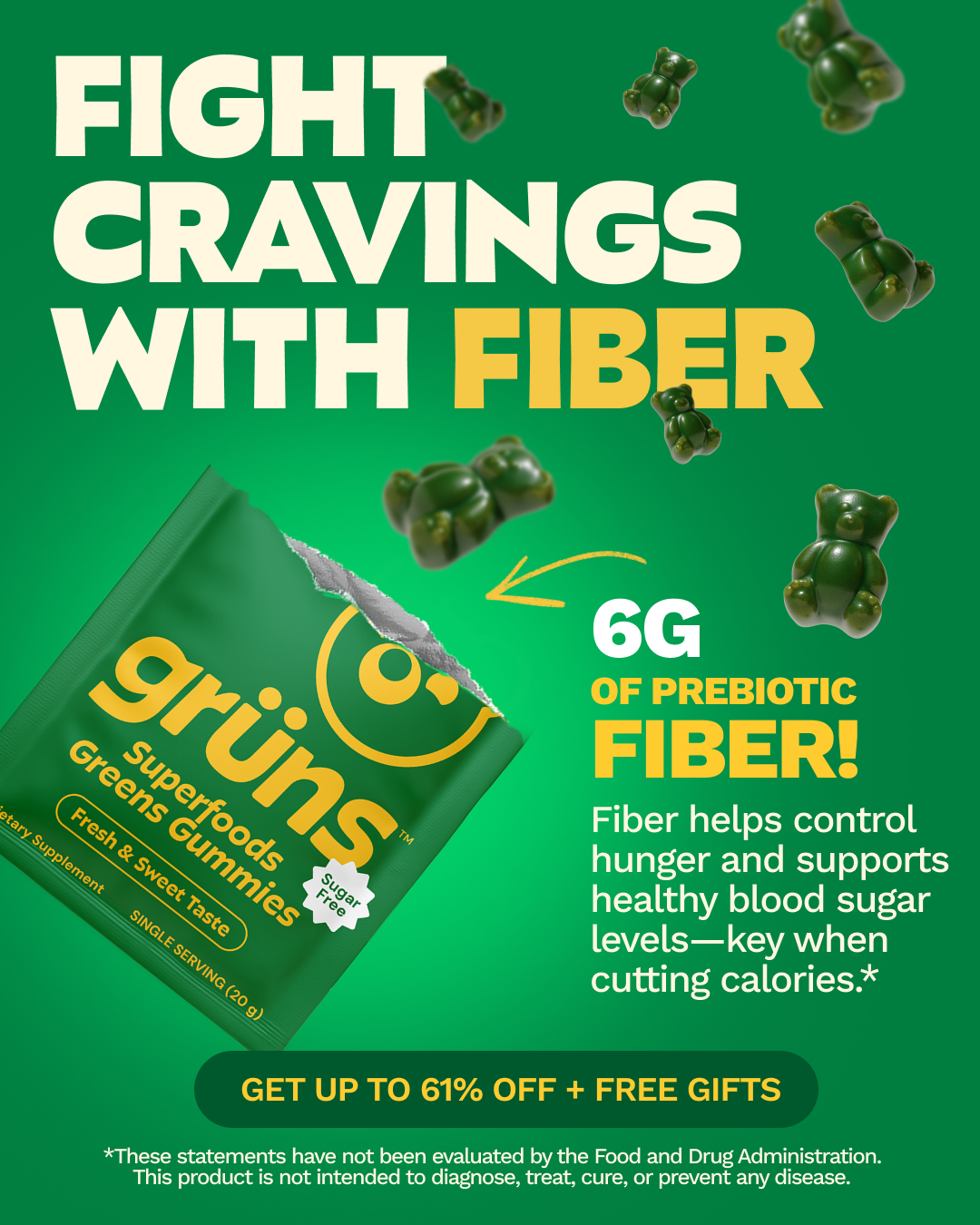 Grüns Facebook ad