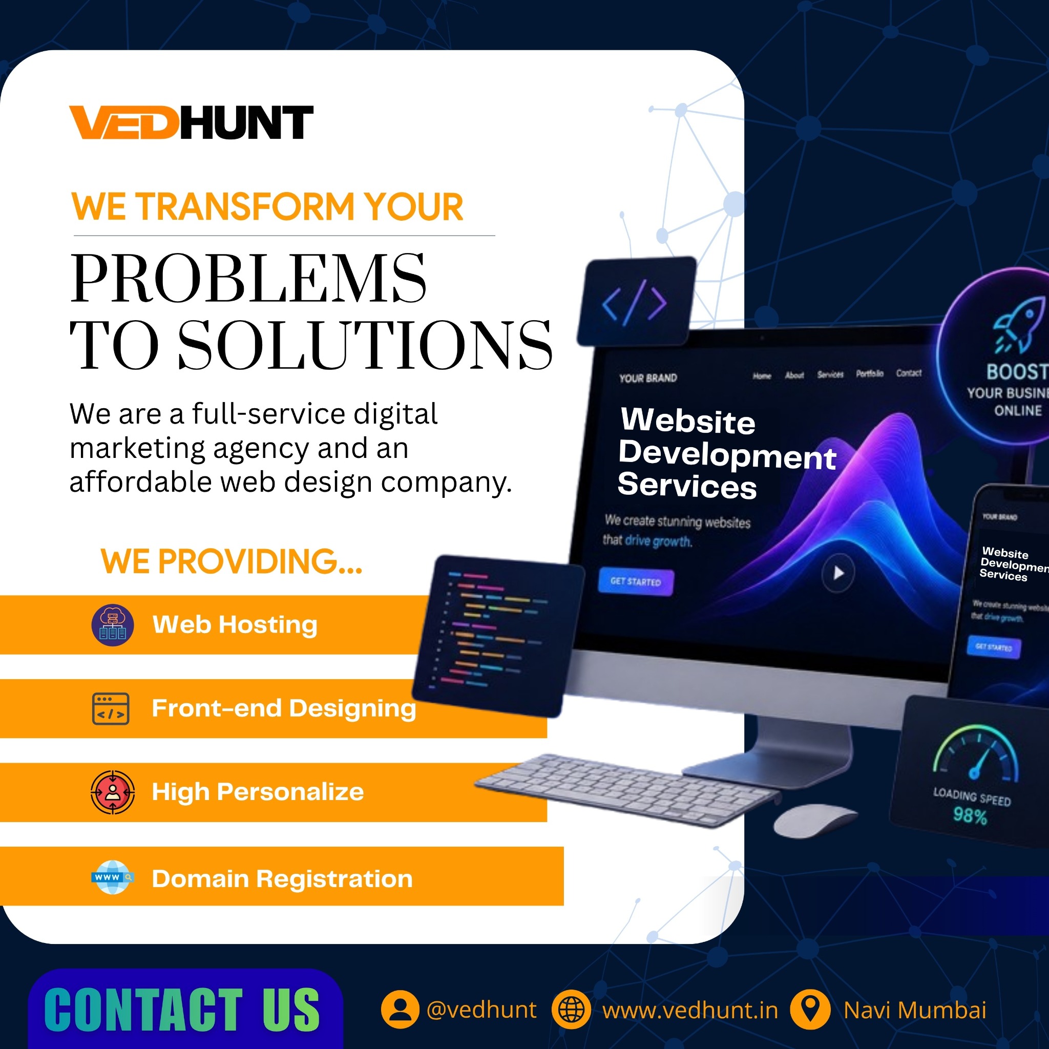 Vedhunt Facebook ad