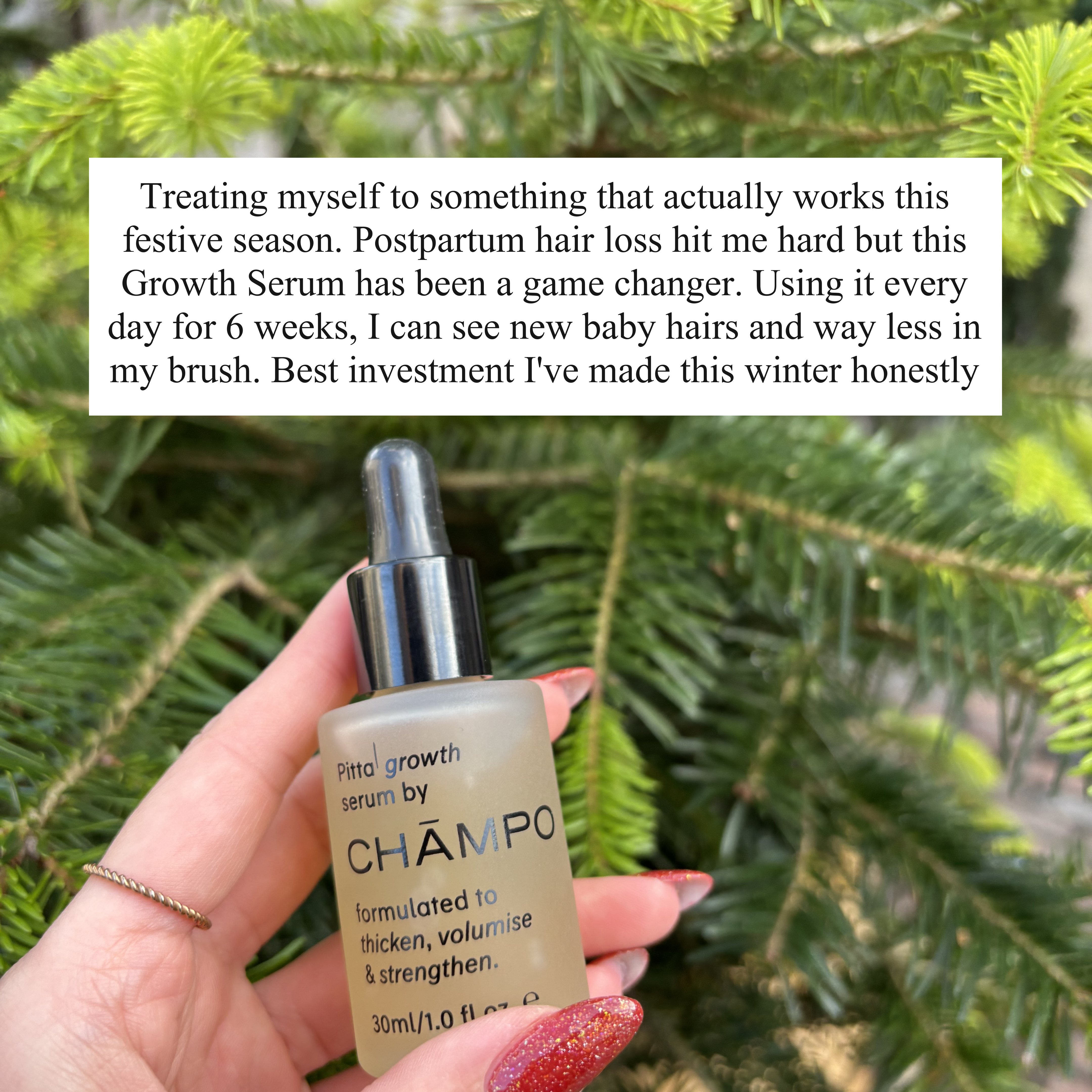 Chāmpo Haircare Facebook ad
