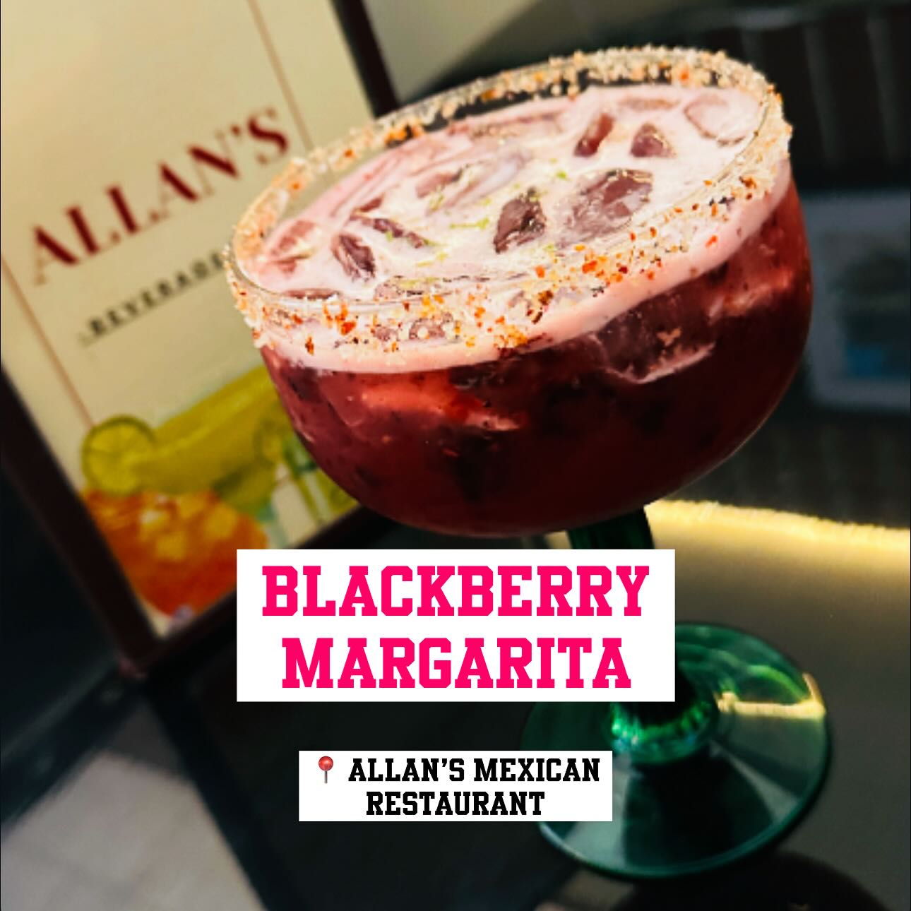 Allan's Authentic Mexican Restaurant Facebook ad: Taste the Flavor of Mexico at Allan's Authentic…