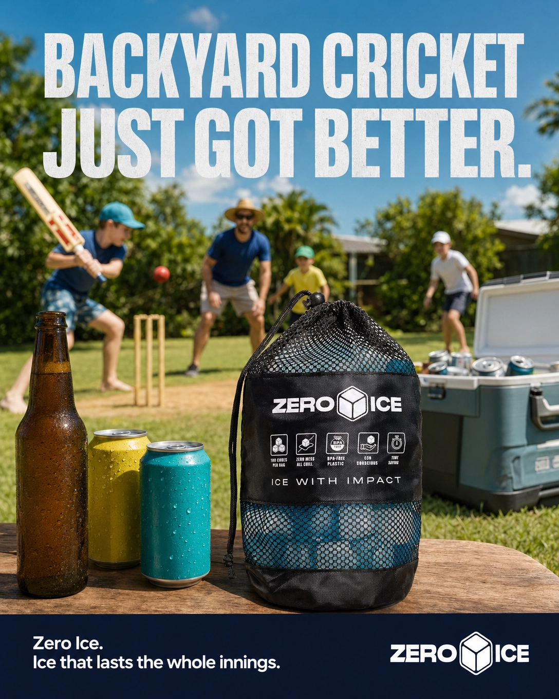 ZERO ICE Facebook ad