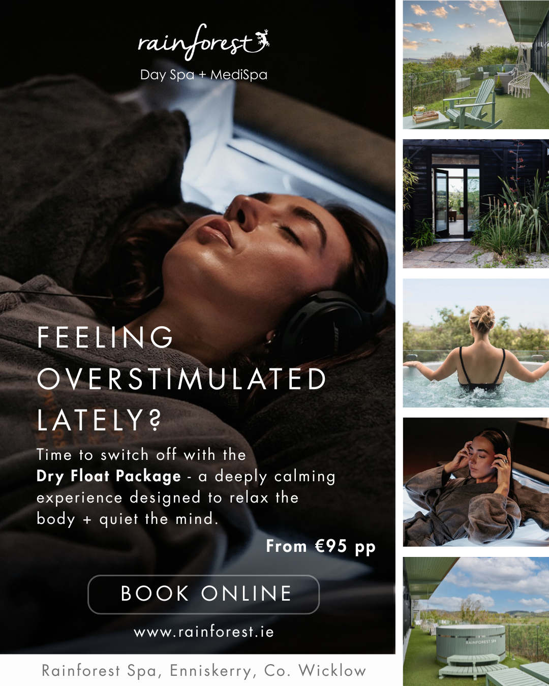 Rainforest Spa Facebook ad