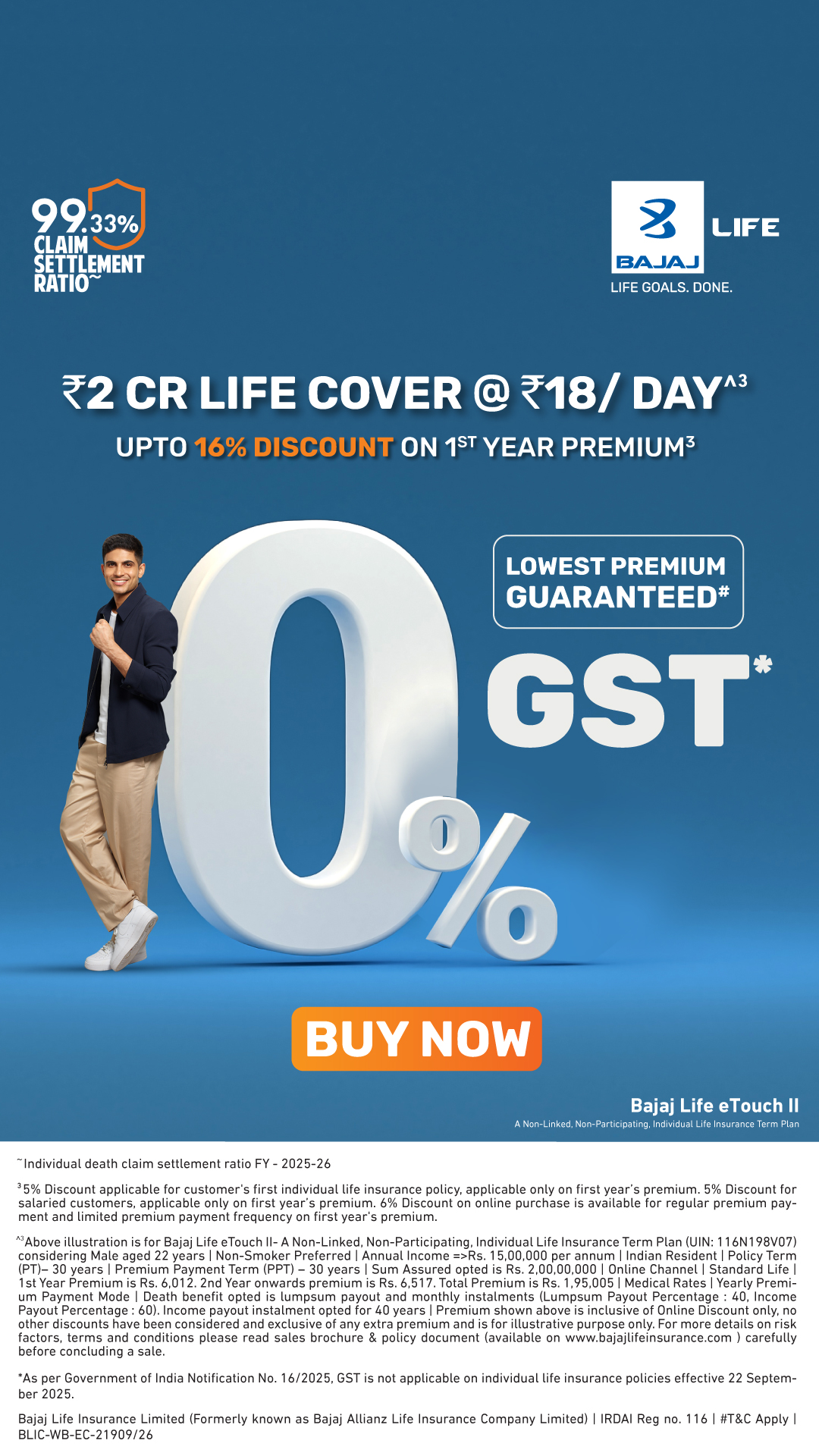 Bajaj Life Facebook ad