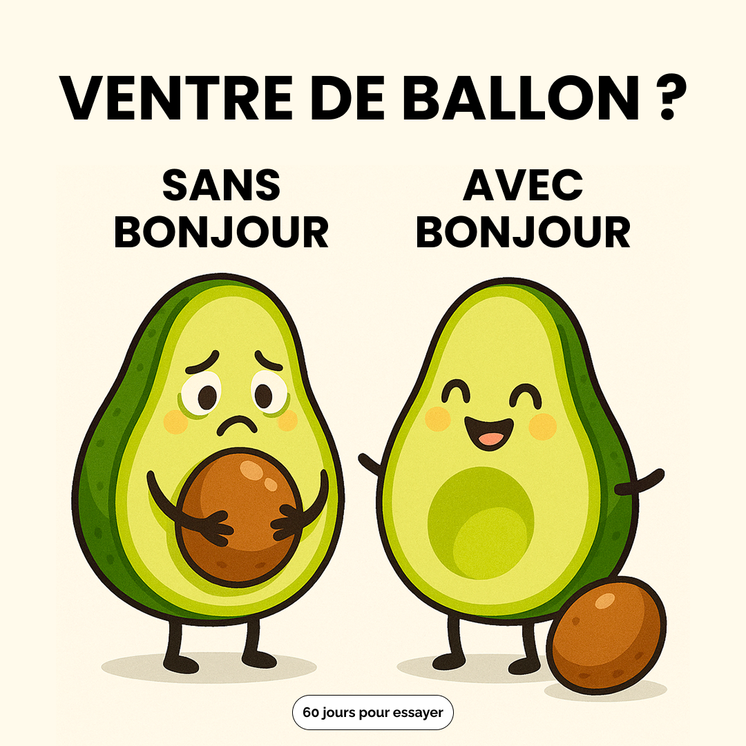 Bonjour Facebook ad