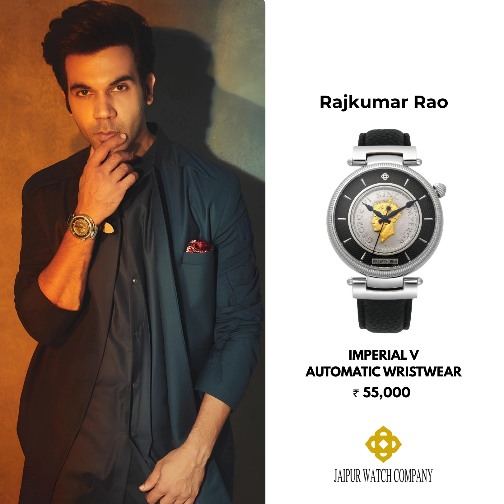 Jaipur Watch Company Facebook ad: From cinema to culture, these icons share one…