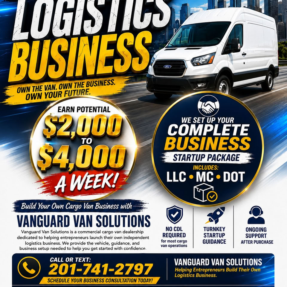 Vanguard Van Solutions Facebook ad