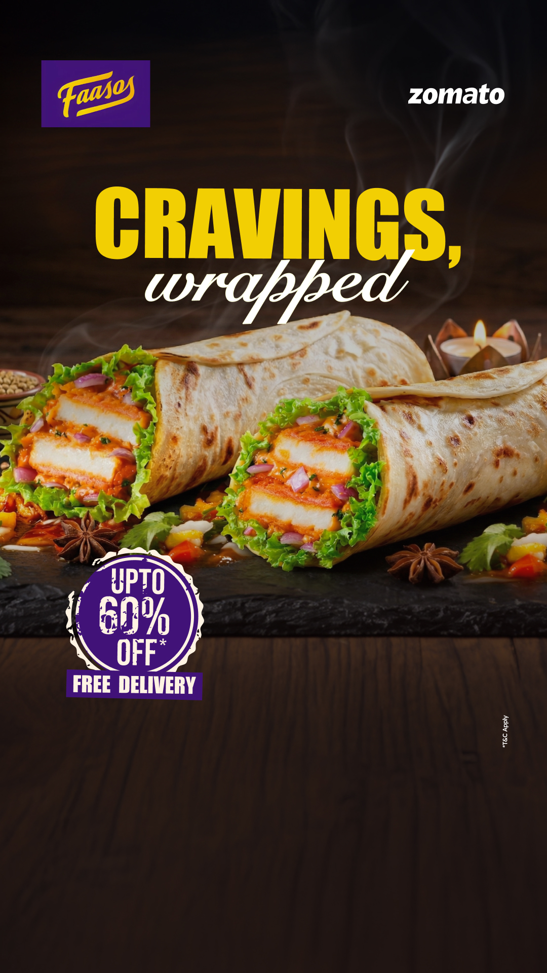Zomato Facebook ad