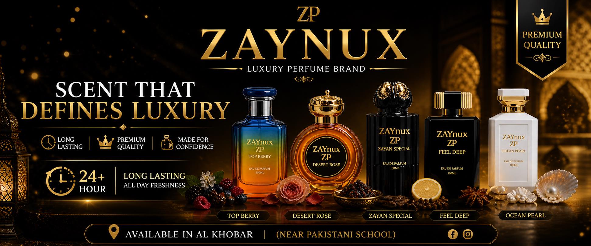 Zaynux perfume Facebook ad: I am a comedian create funny video