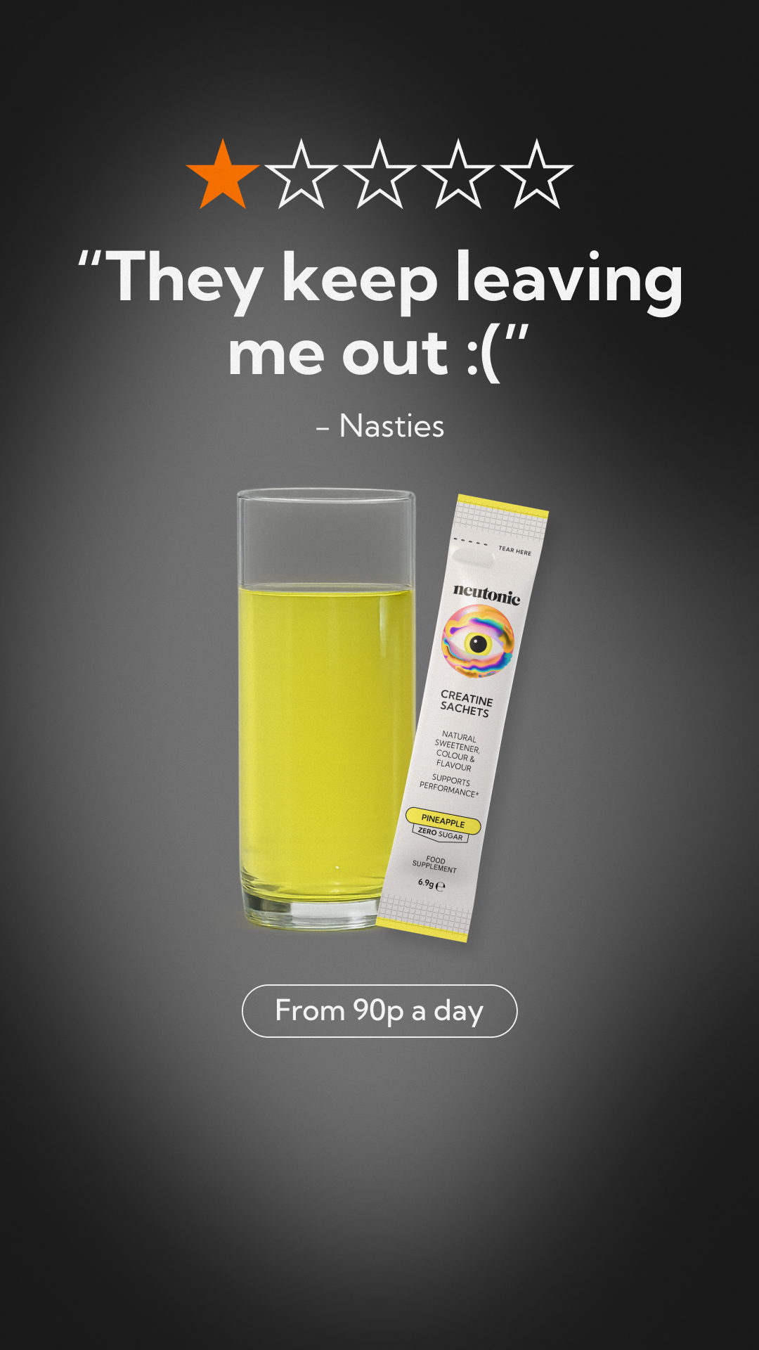 Neutonic Facebook ad