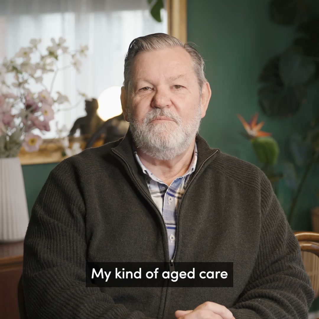 Mable Facebook ad: The right support when you need it