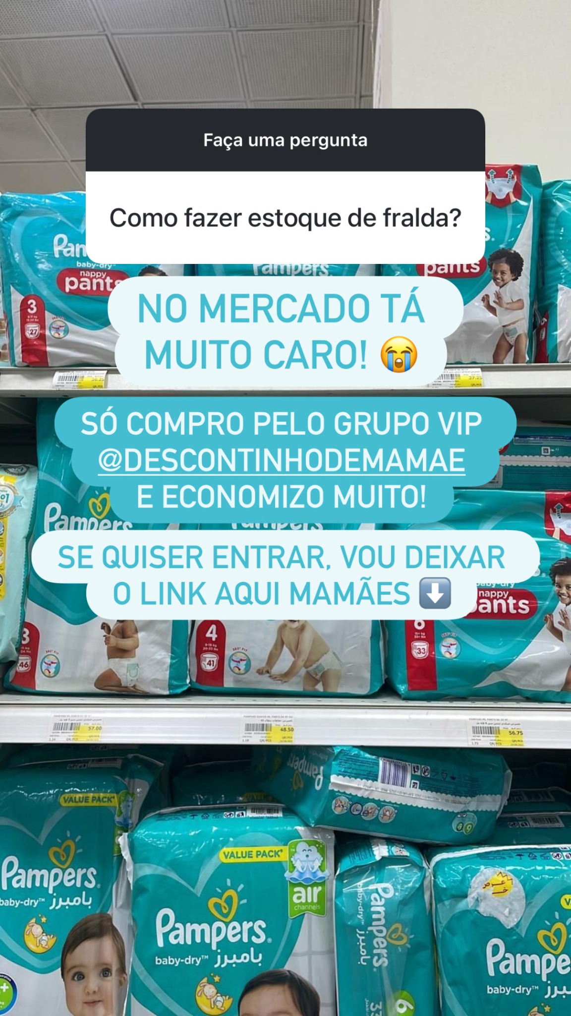 Descontinhomamãe Facebook ad: Descontinho de Mamãe