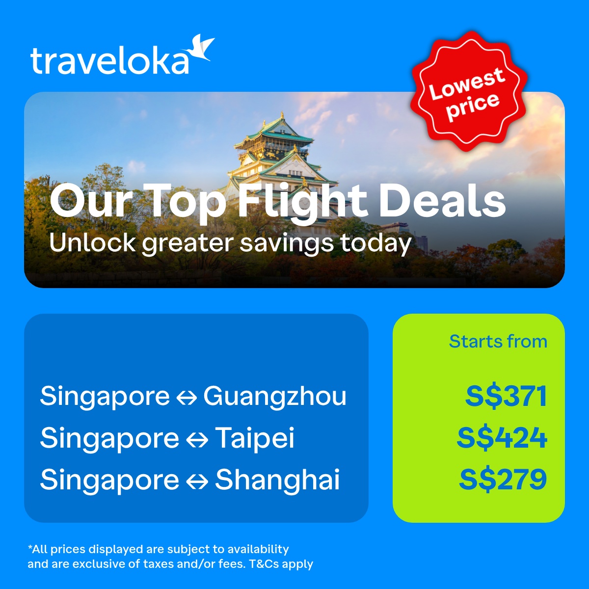 Traveloka Singapore Facebook ad