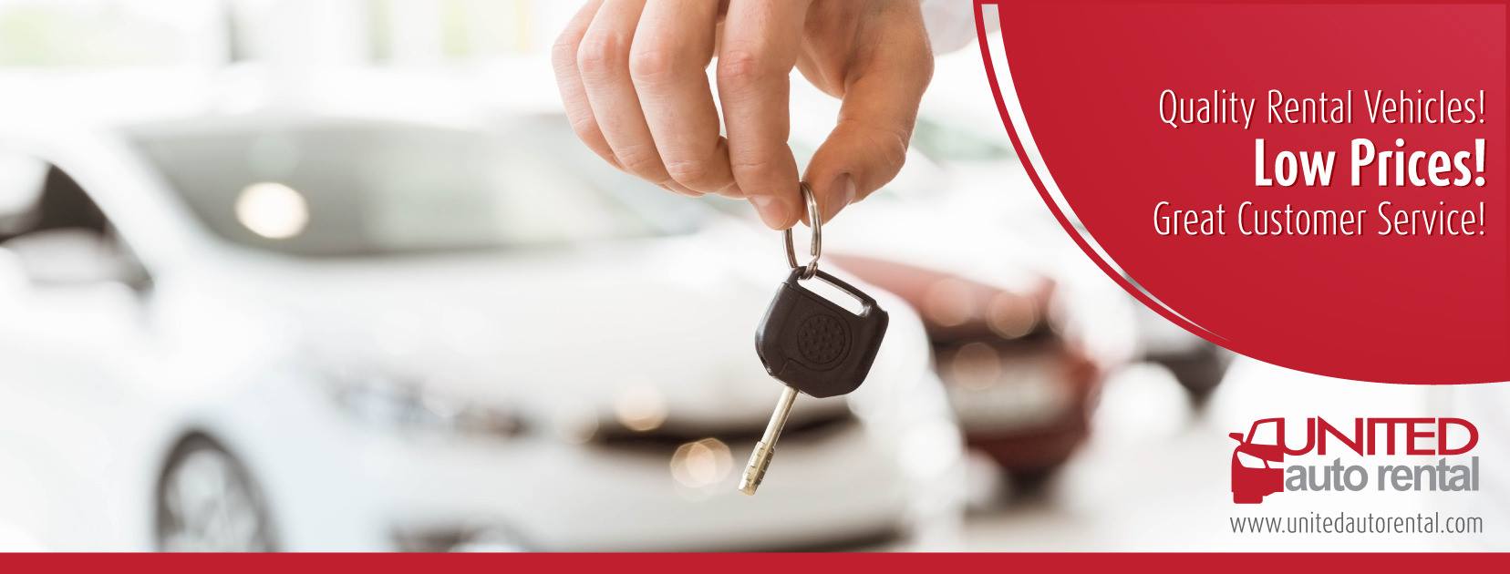United Auto Rental Inc. Facebook ad
