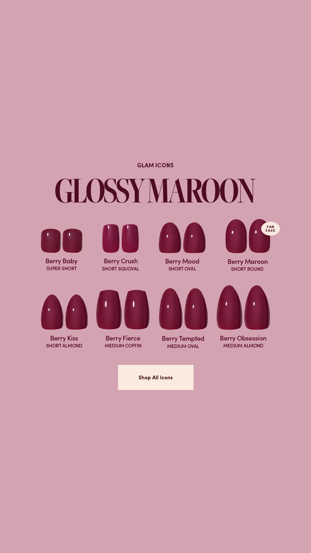 Glamnetic Facebook ad