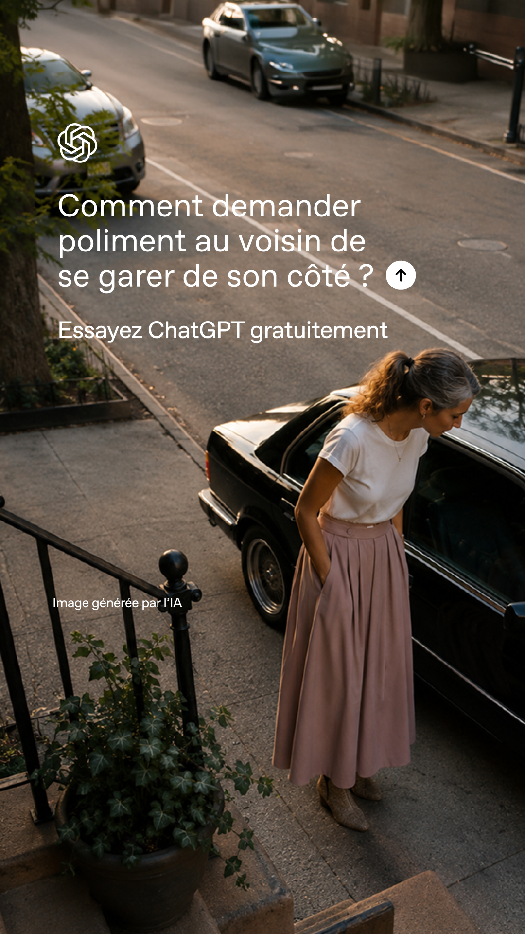 ChatGPT Facebook ad