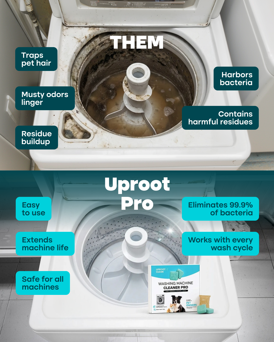 Uproot Clean Facebook ad