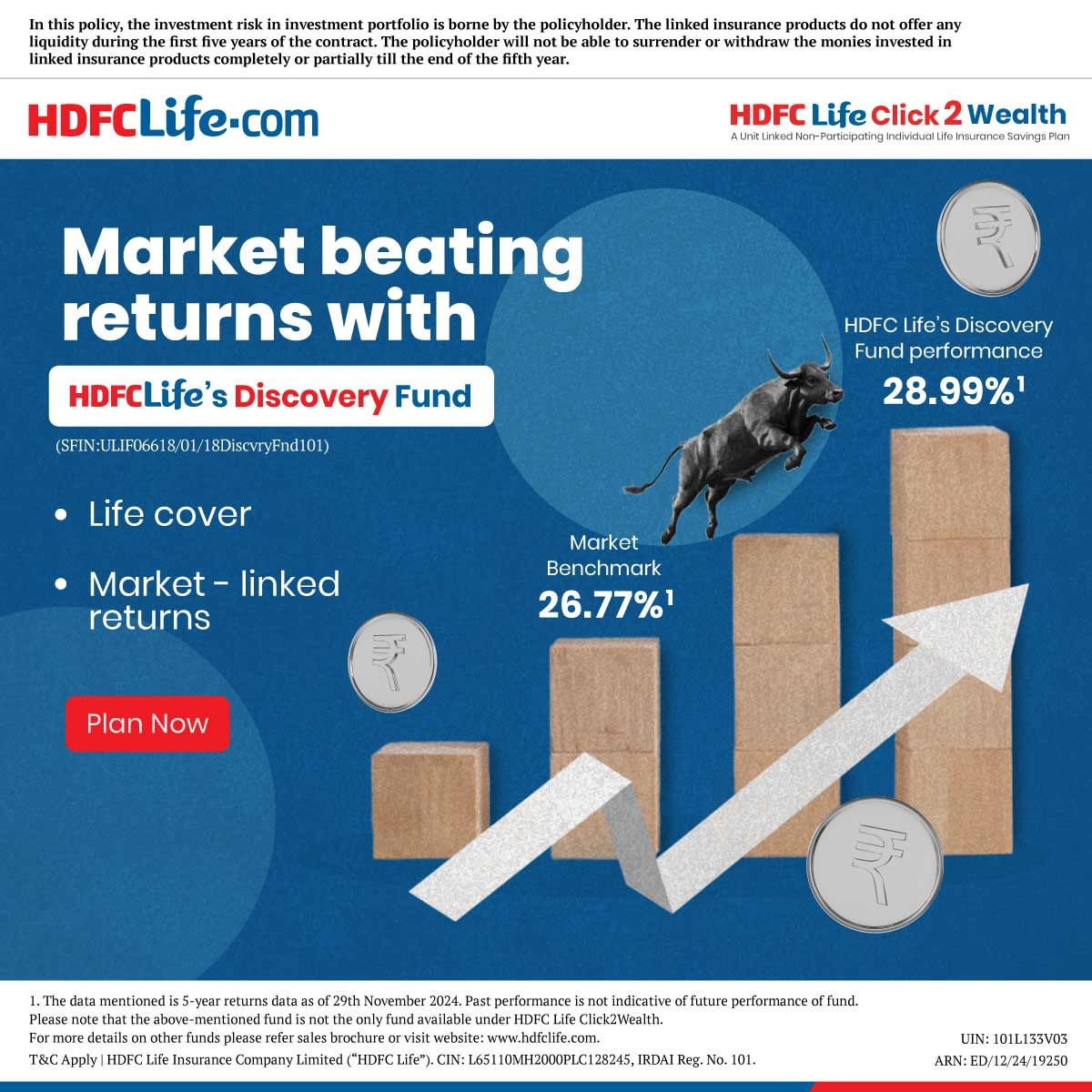 HDFC Life Facebook ad