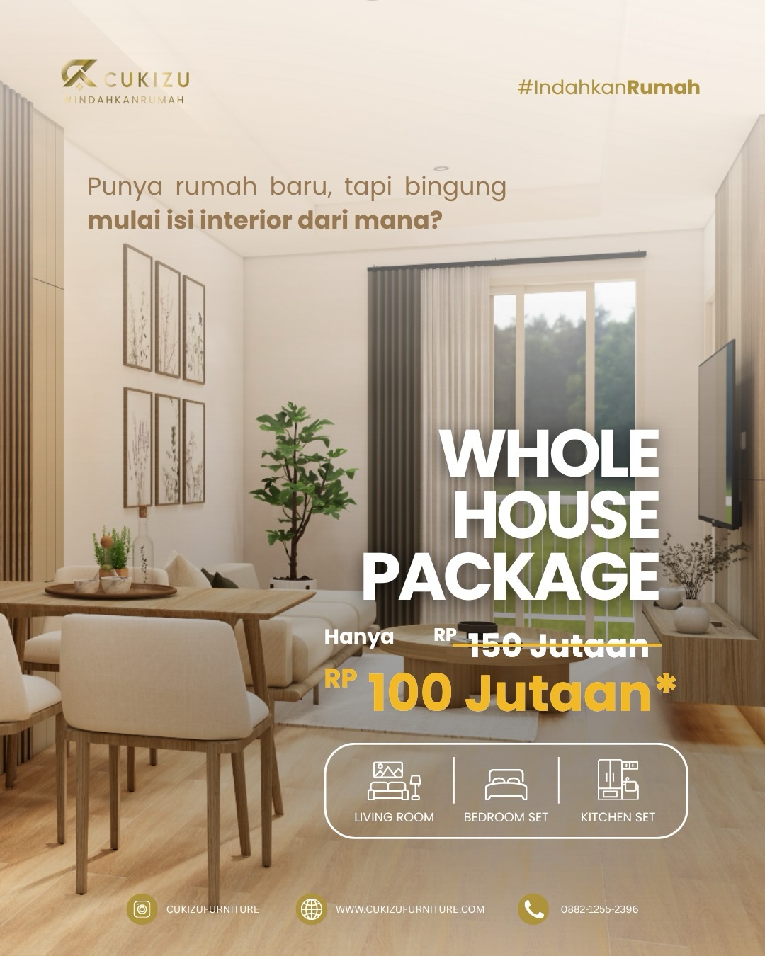 Cukizu Furniture Facebook ad
