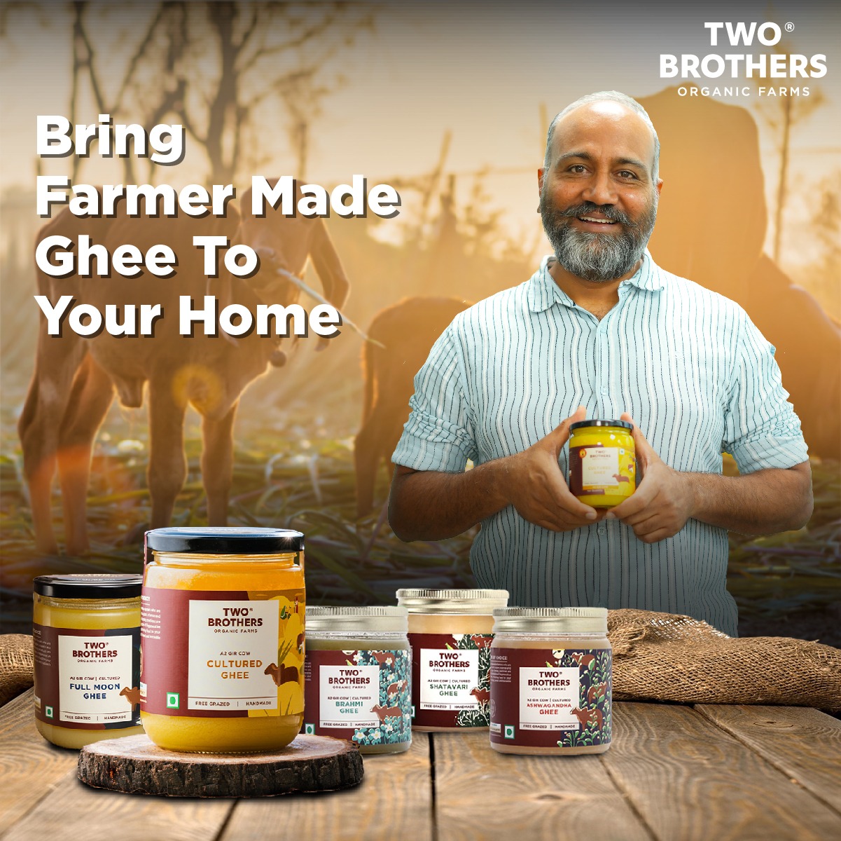 Two Brothers Organic Farms Facebook ad
