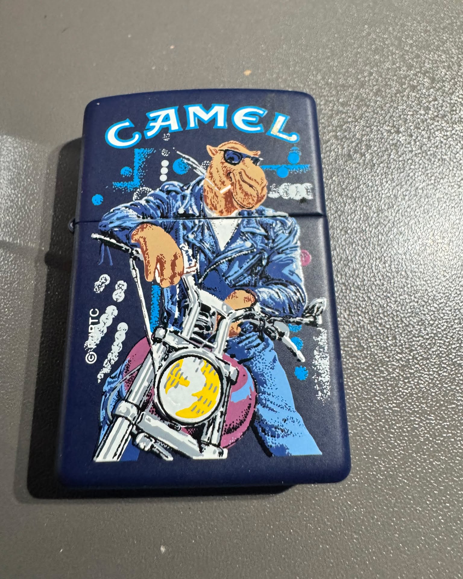 Jacqualyn Grace Rhein Facebook ad: 2 camel Joe Zippo lighters NEW