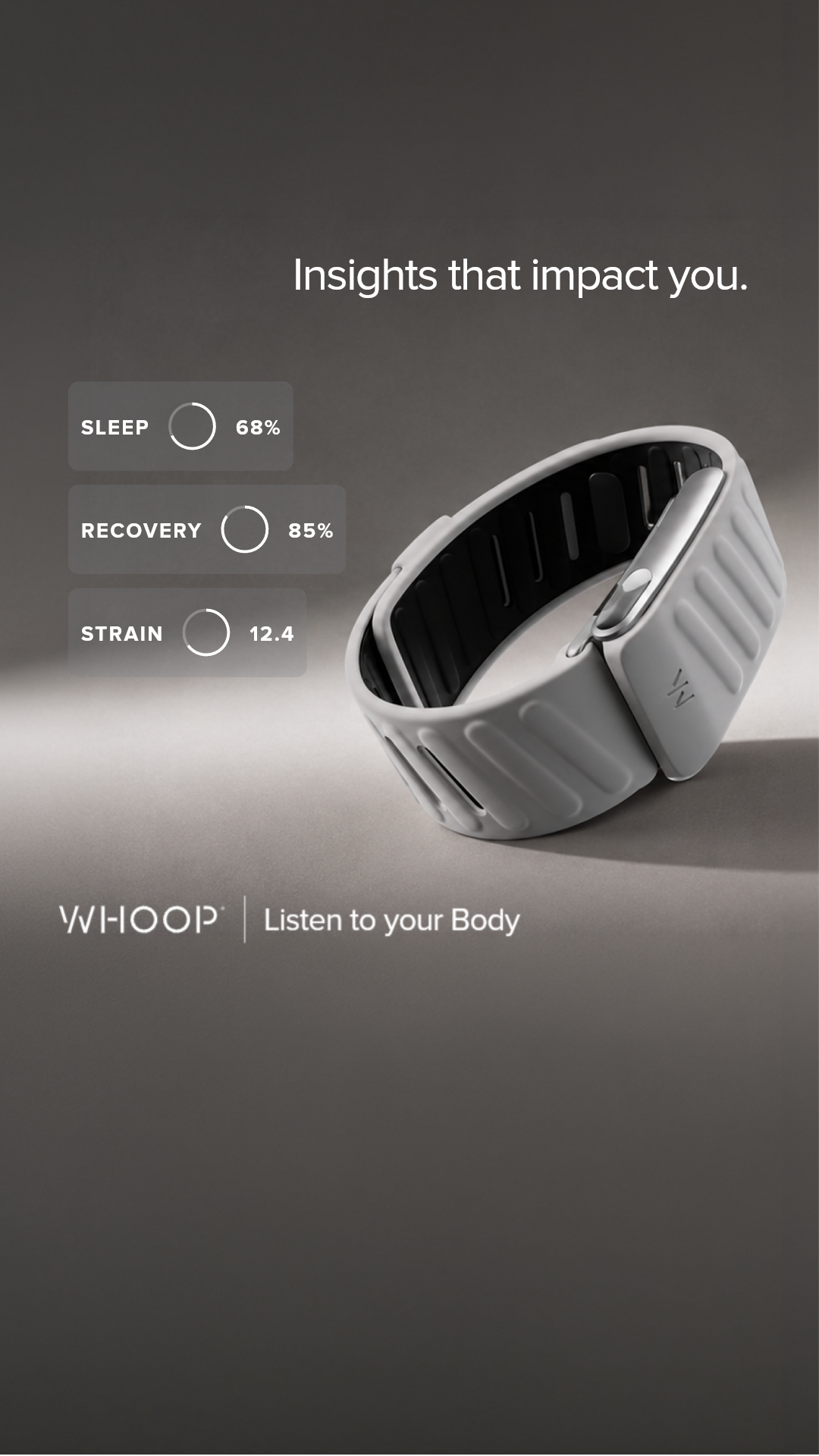 WHOOP Facebook ad